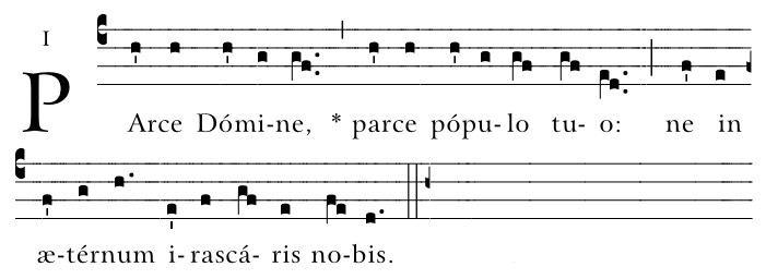 Parce Domine refrain 2